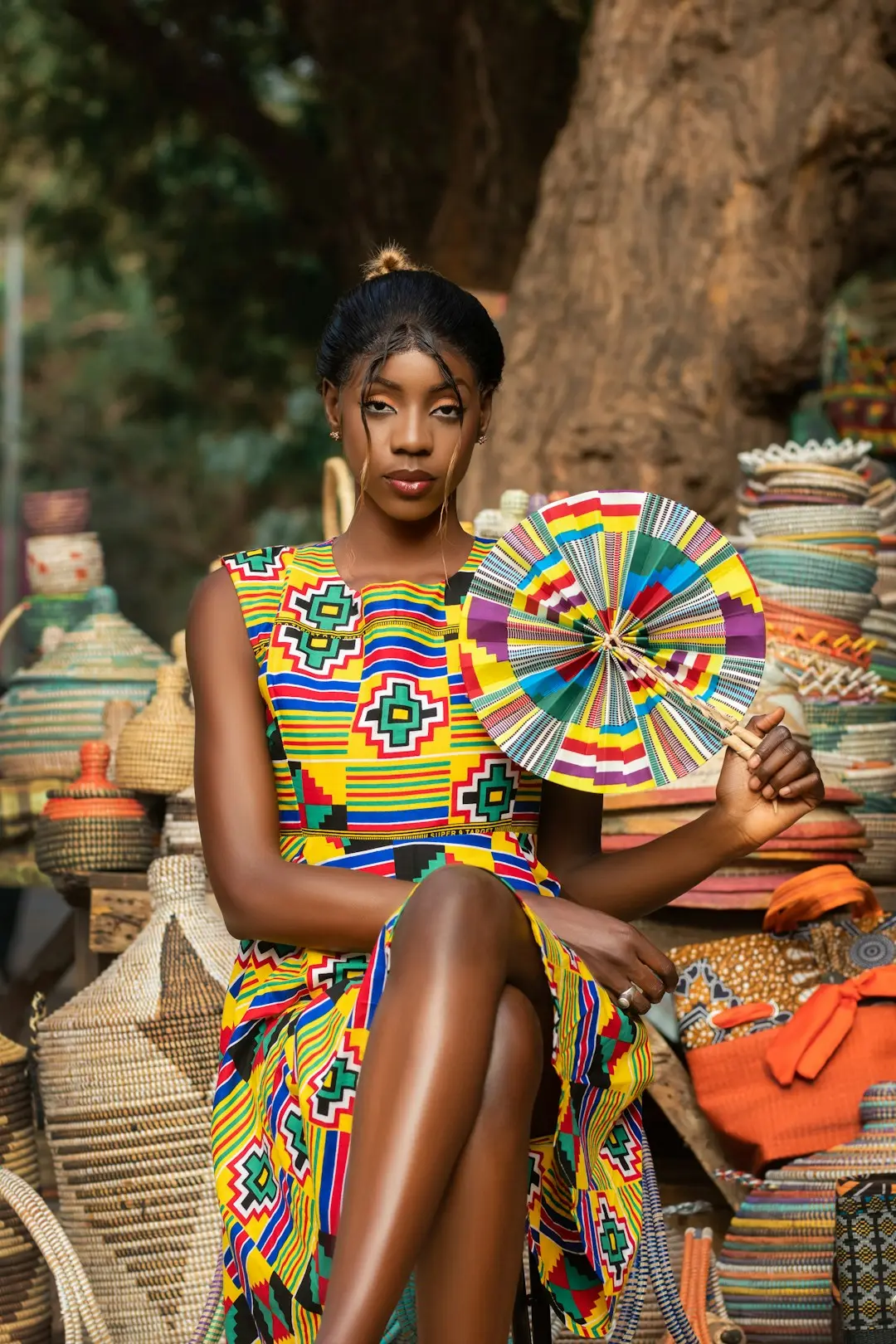 Thanksgiving kente by Nana Yaa